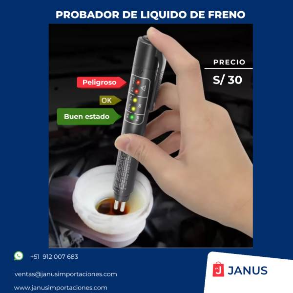 Probador del estado del Liquido de frenos